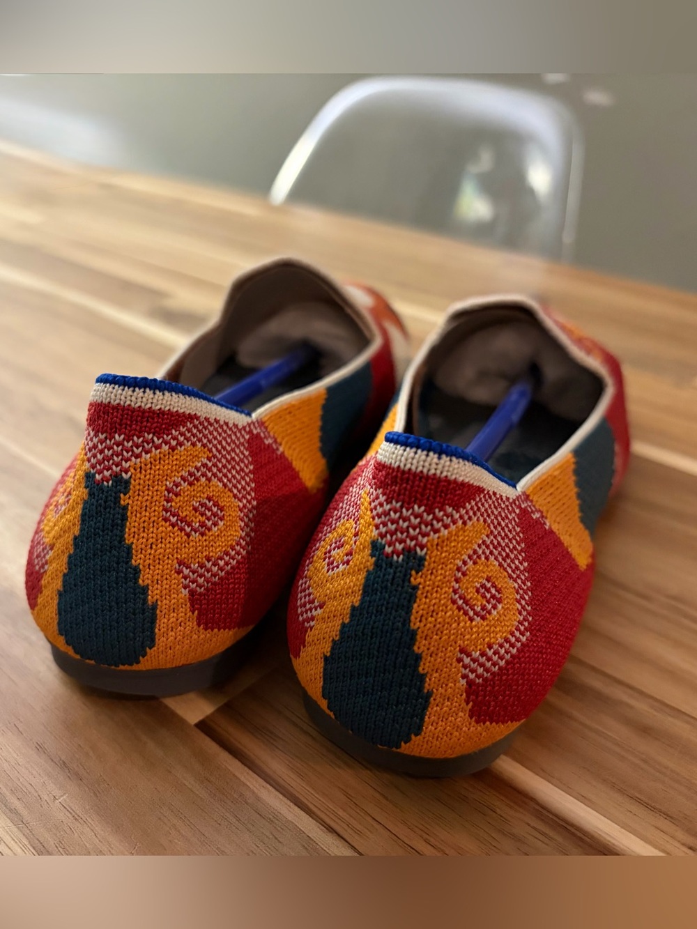 NEW: Rothy’s Moroccan print Amber loafer flats size 5.5 RARE retired print - Picture 4 of 12